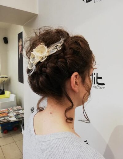 elit coiffure mariage chignon